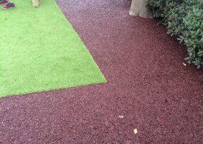Bonded Rubber Mulch Edging