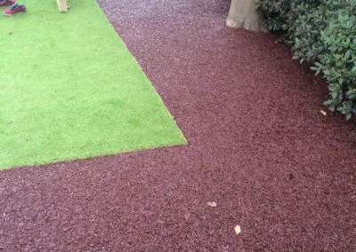 Bonded Rubber Mulch Edging