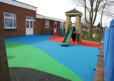 Wet Pour Surfacing for Primary School