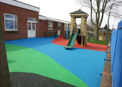 Wet Pour Surfacing for Primary School