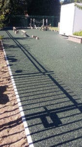 Bonded Rubber Mulch Edging