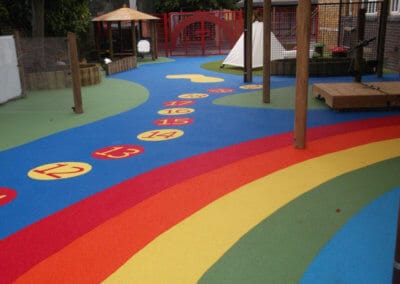 Rainbow Safety Surfacing