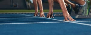 Sports Track Surfacing and Line Markings