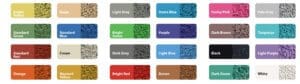 Wetpour Colour Swatches