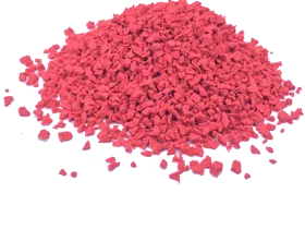 bright red wet pour safety surfacing