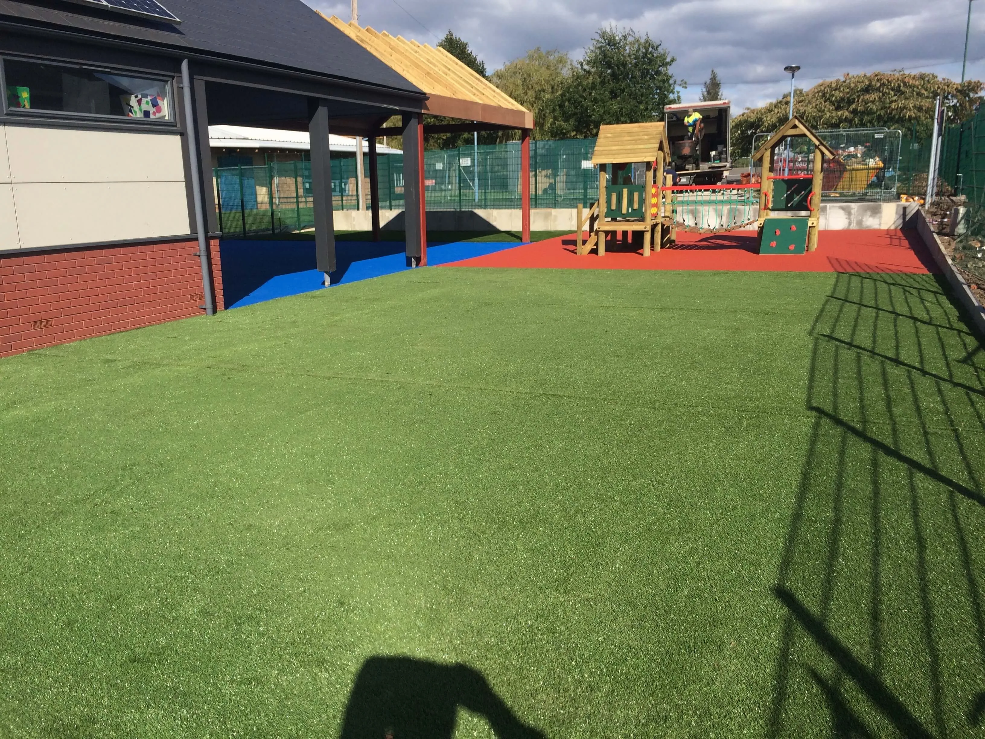 Fernwood Infant and Junior School Play Grass