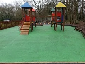 meath school cleaned wetpour