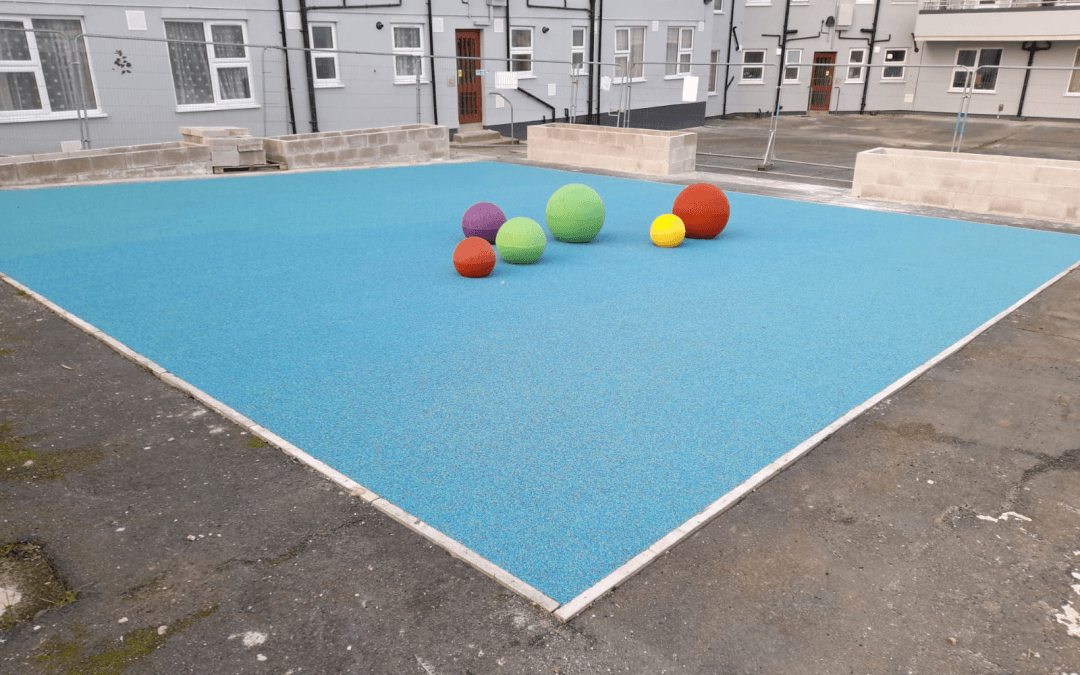 Teats Hill Flats Wet Pour Surfacing & Spheres
