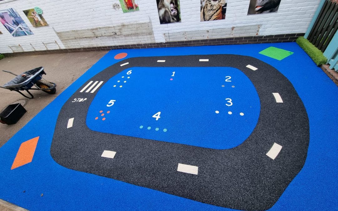 Breedon House Children 1st Nurseries Wet Pour Surfacing
